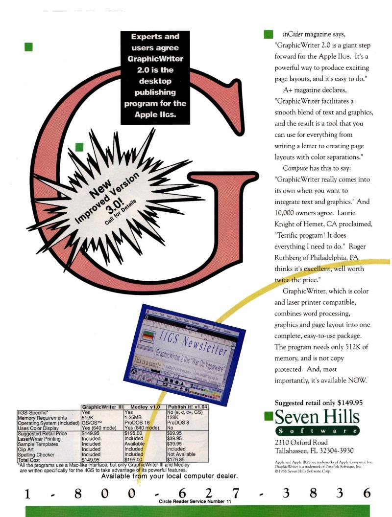 IIgs Buyers Guide 1989 Spring — page 23