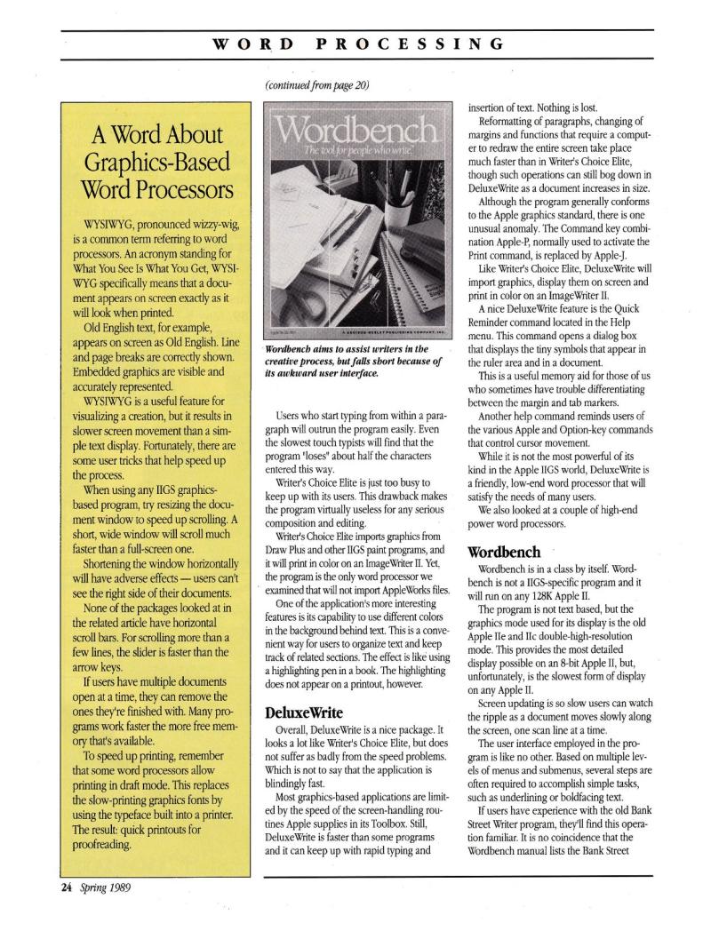 IIgs Buyers Guide 1989 Spring — page 26