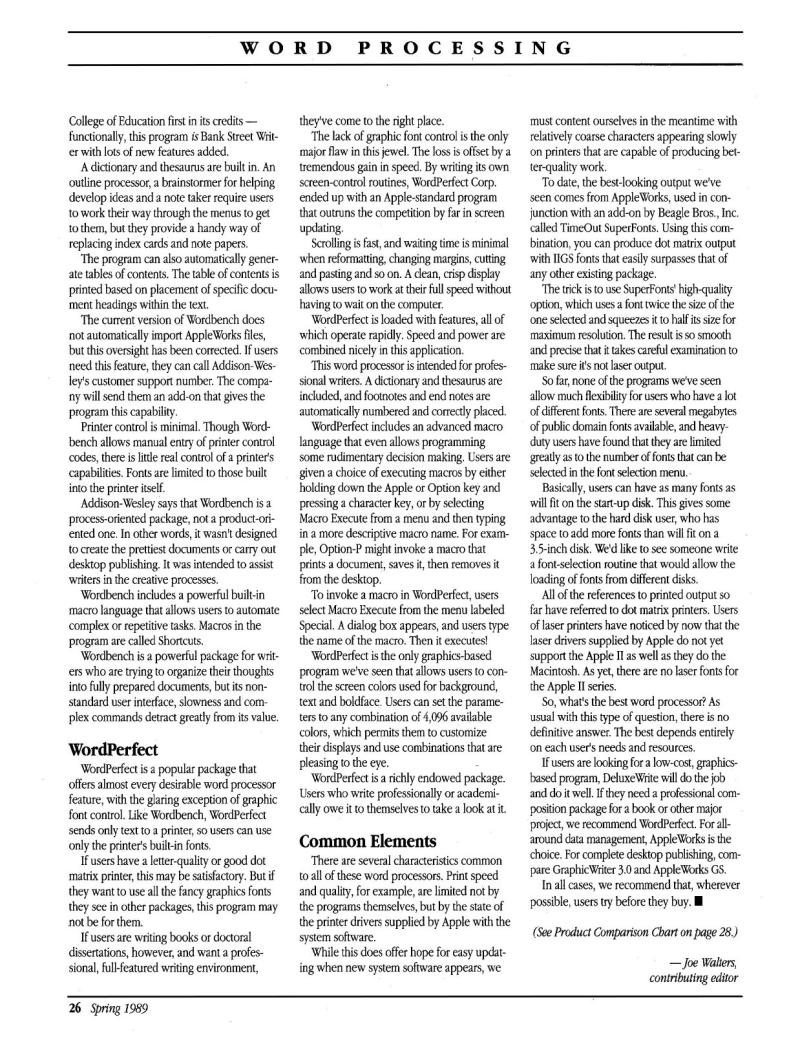 IIgs Buyers Guide 1989 Spring — page 28