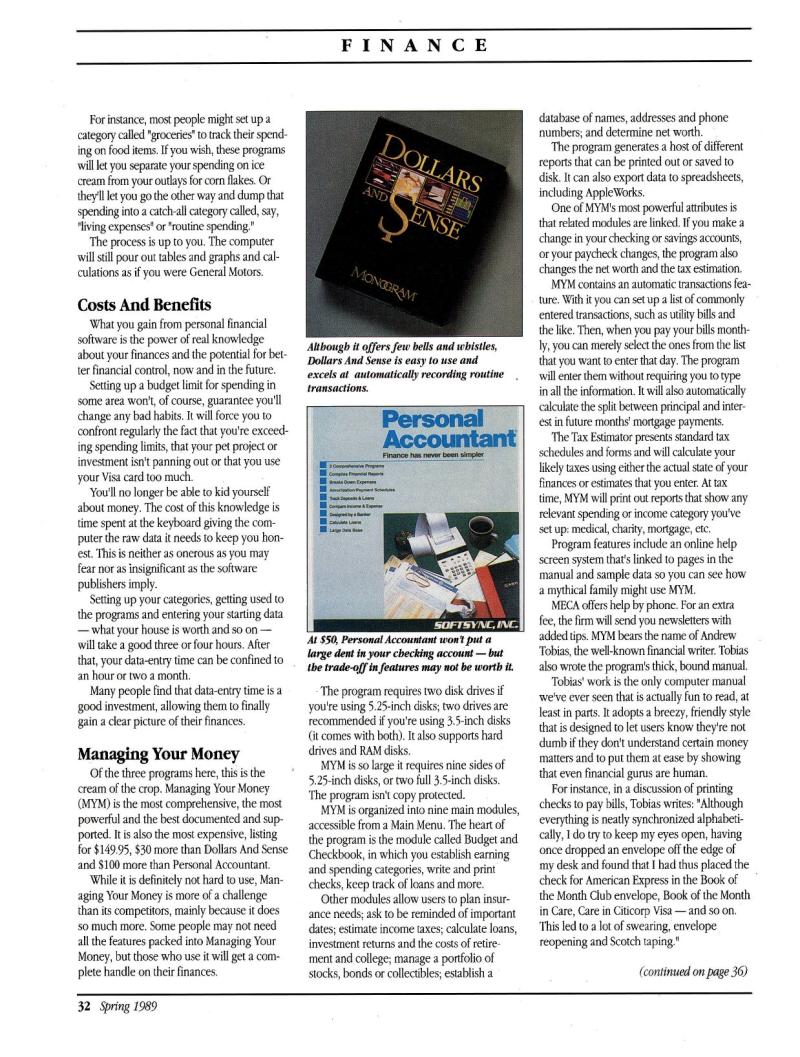 IIgs Buyers Guide 1989 Spring — page 34