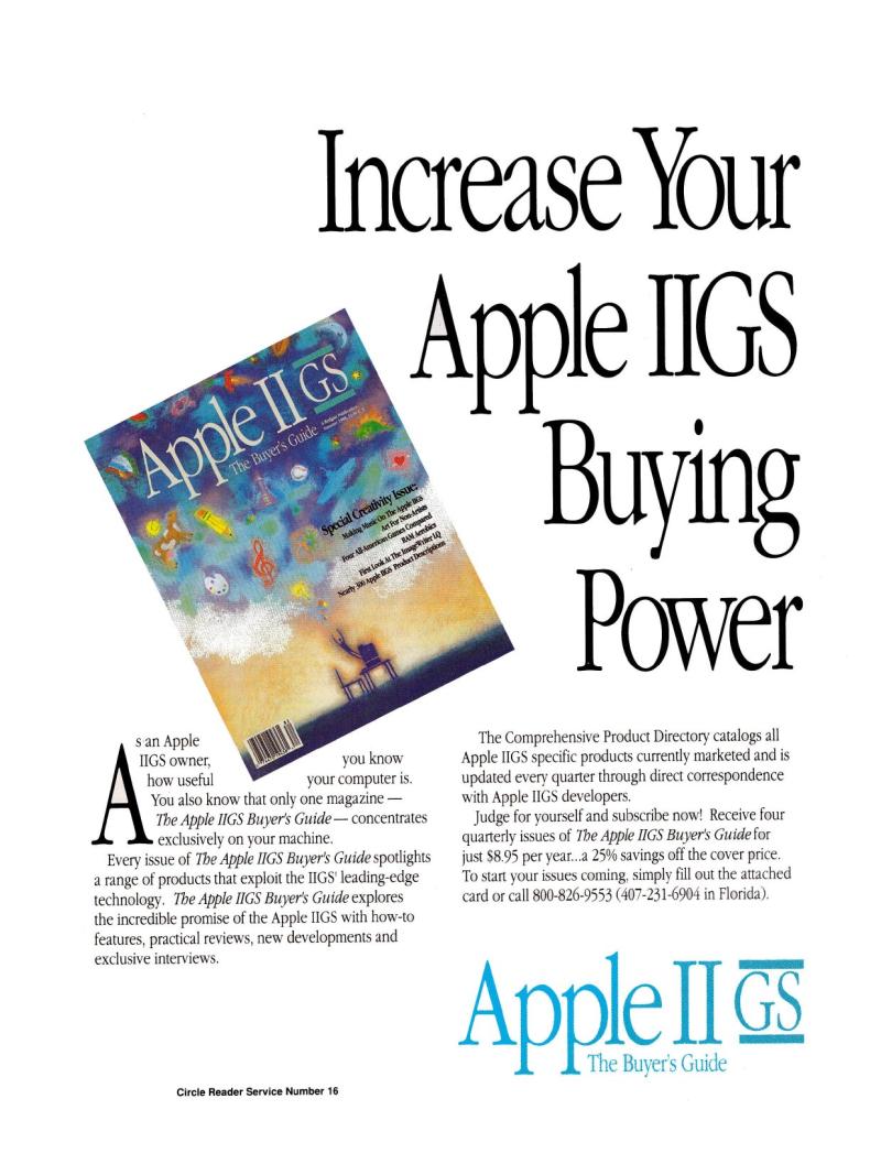 IIgs Buyers Guide 1989 Spring — page 35