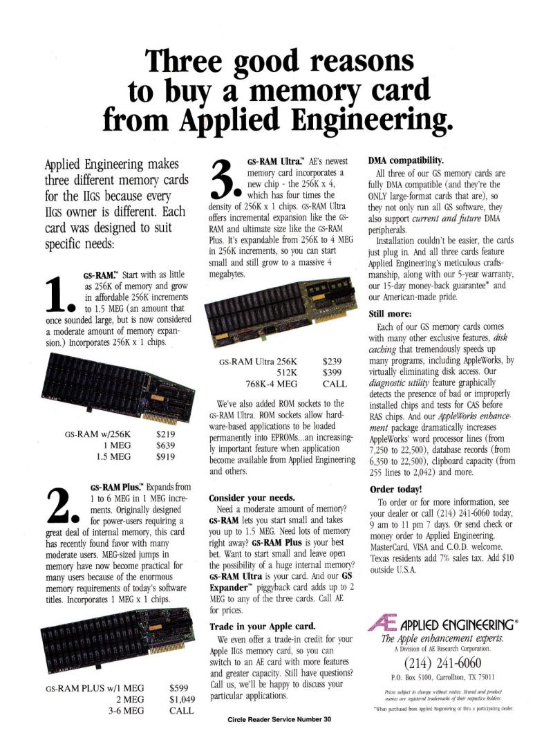 IIgs Buyers Guide 1989 Spring — page 39