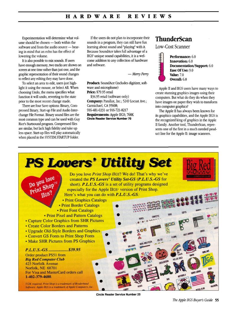 IIgs Buyers Guide 1989 Spring — page 57