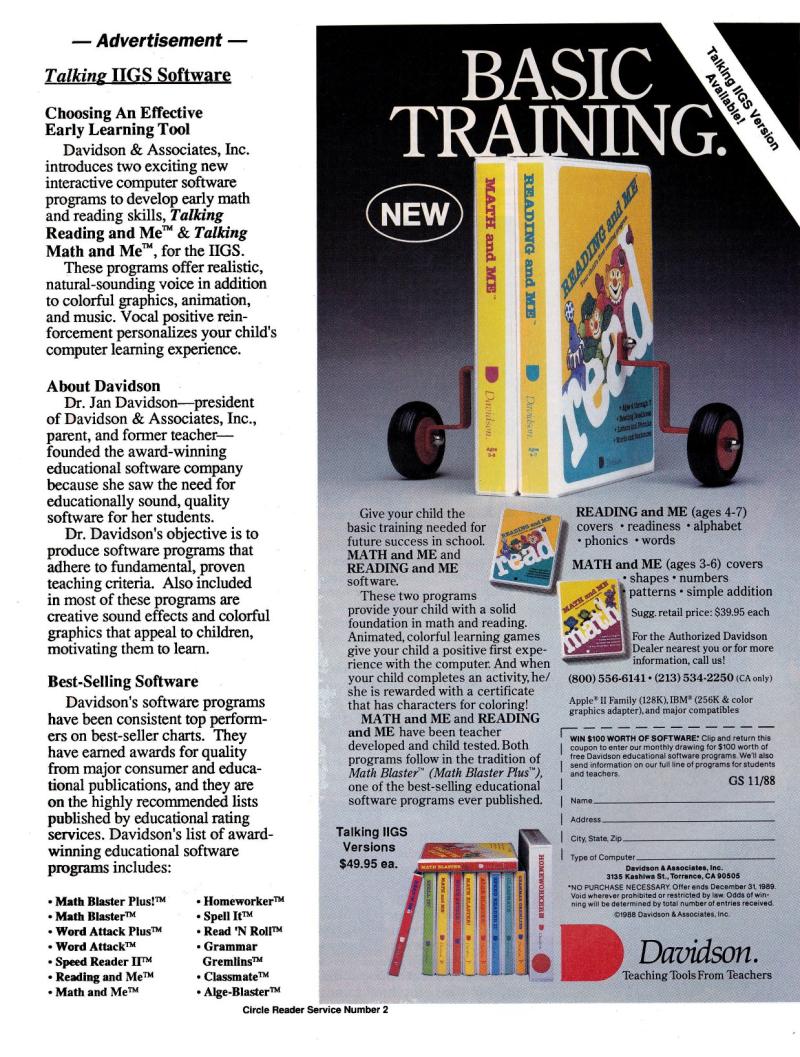 IIgs Buyers Guide 1989 Winter — page 5