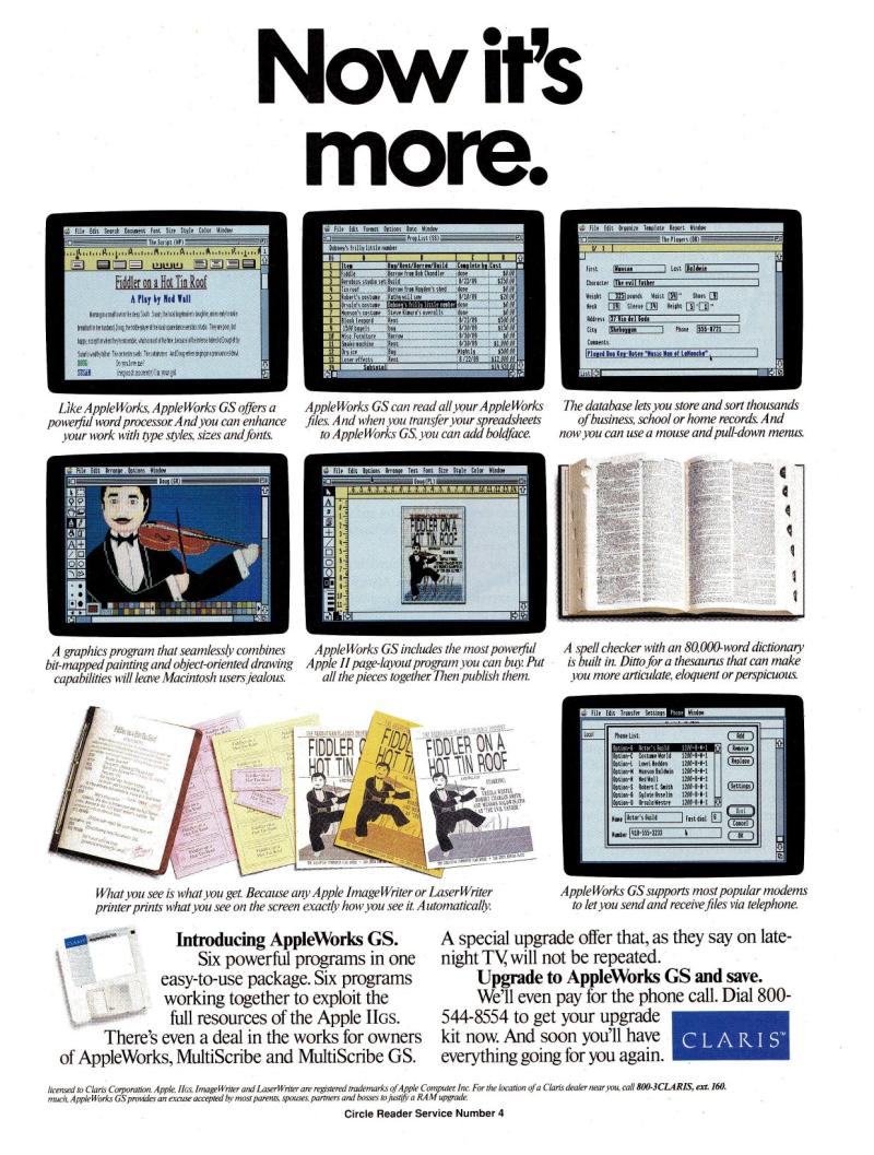 IIgs Buyers Guide 1989 Winter — page 9