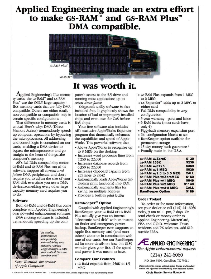 IIgs Buyers Guide 1989 Winter — page 13