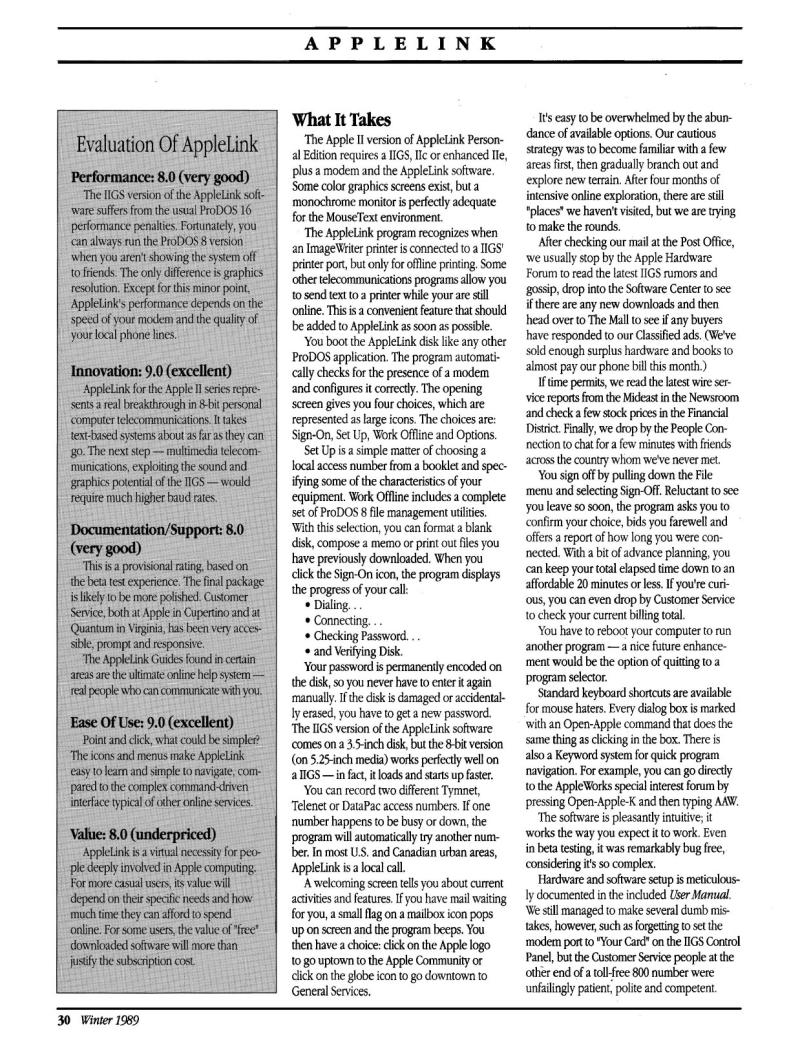 IIgs Buyers Guide 1989 Winter — page 32