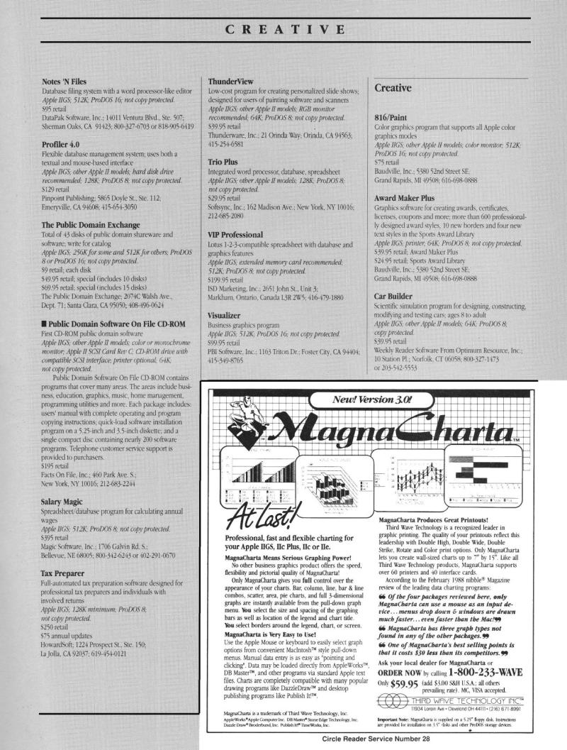 IIgs Buyers Guide 1989 Winter — page 67