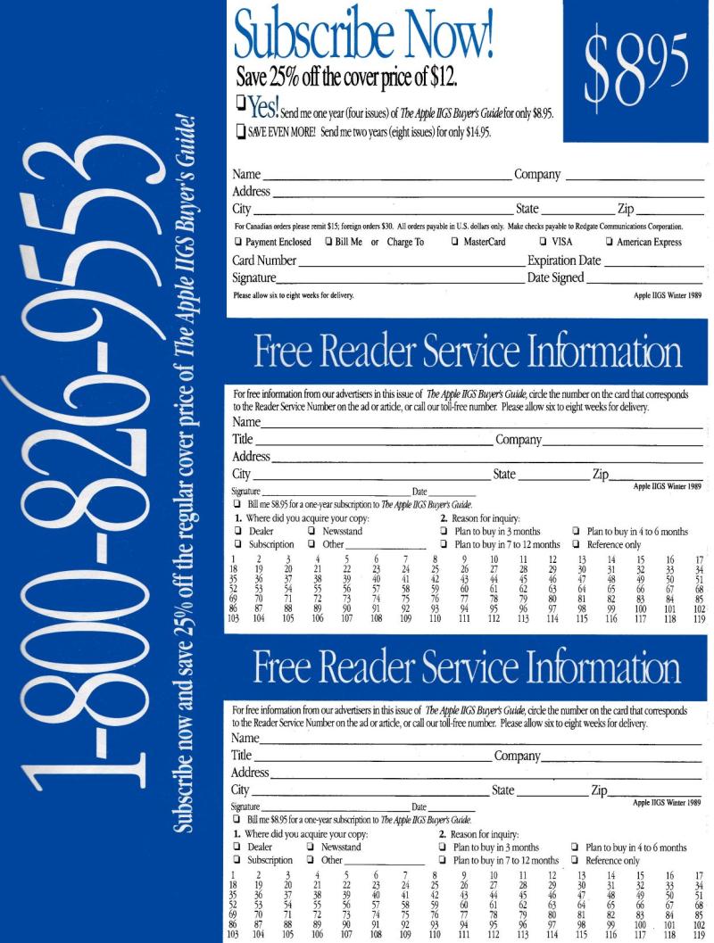 IIgs Buyers Guide 1989 Winter — page 75
