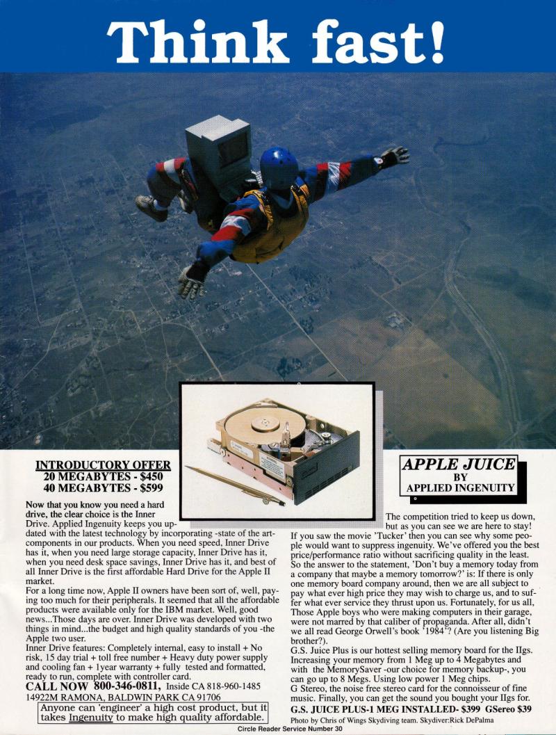 IIgs Buyers Guide 1989 Winter — page 93