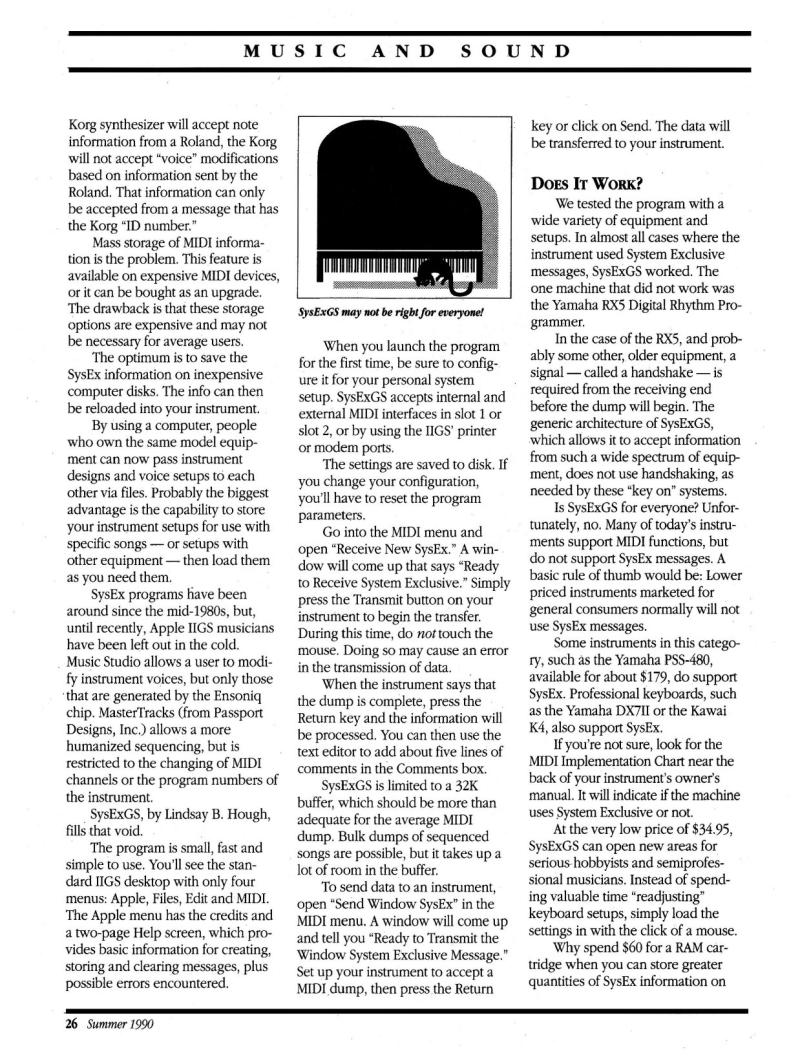 IIgs Buyers Guide 1990 Summer — page 28