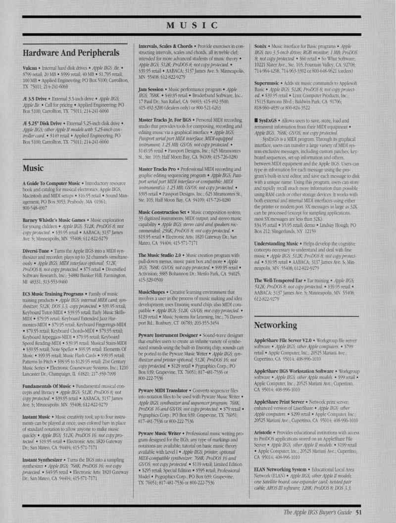 IIgs Buyers Guide 1990 Summer — page 55