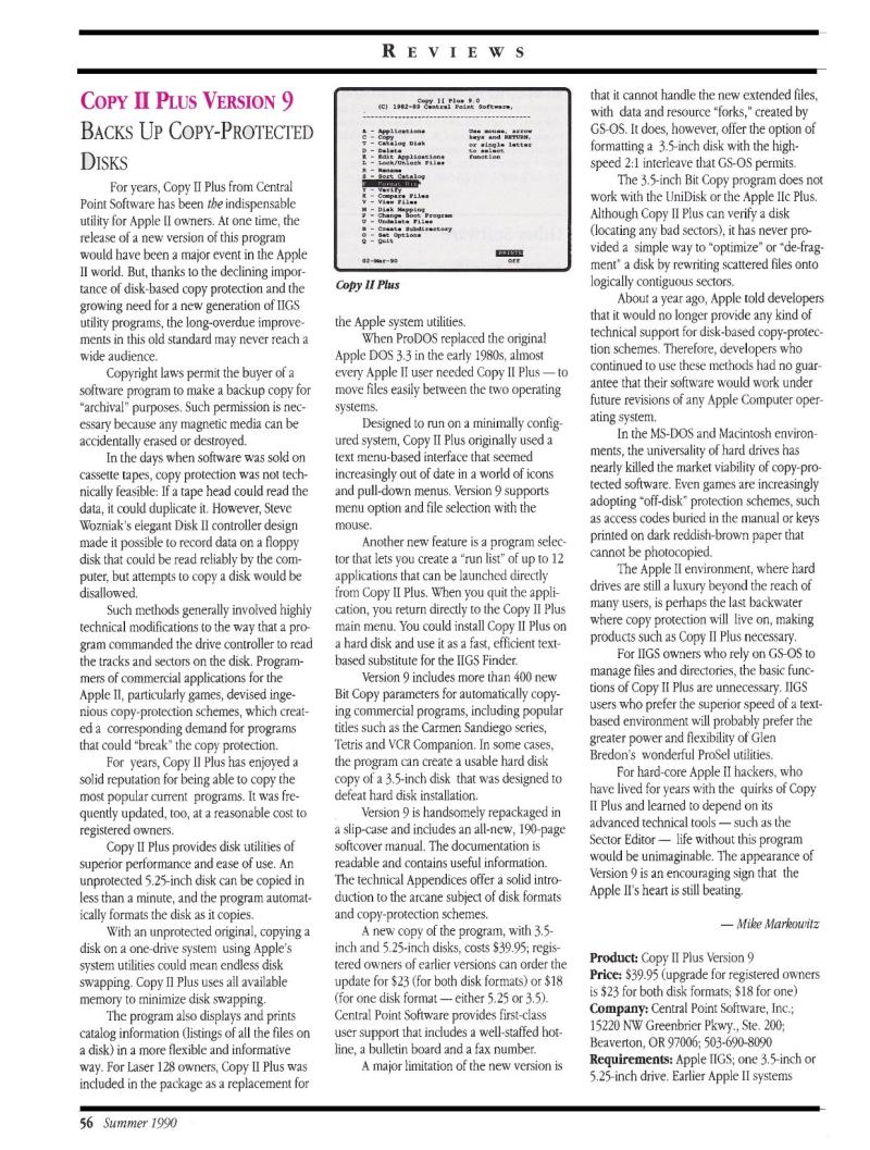 IIgs Buyers Guide 1990 Summer — page 60
