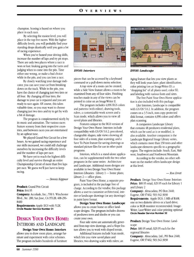 IIgs Buyers Guide 1990 Summer — page 64