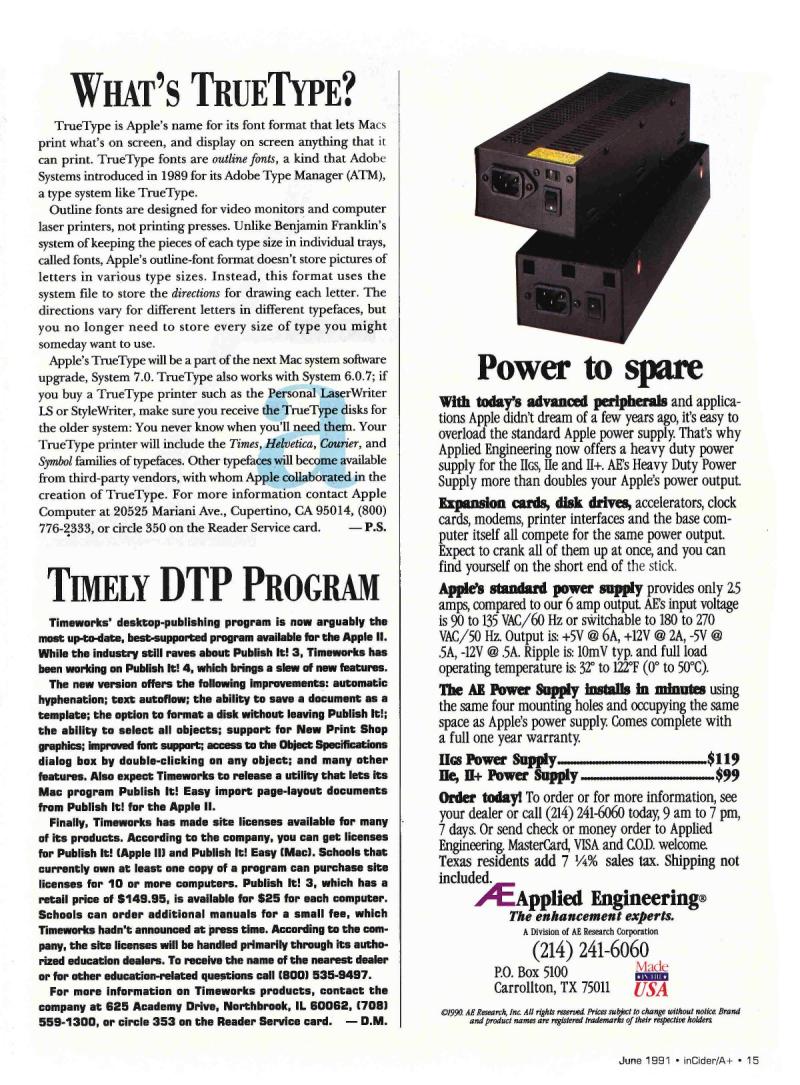 InCider A 1991 06 — page 17