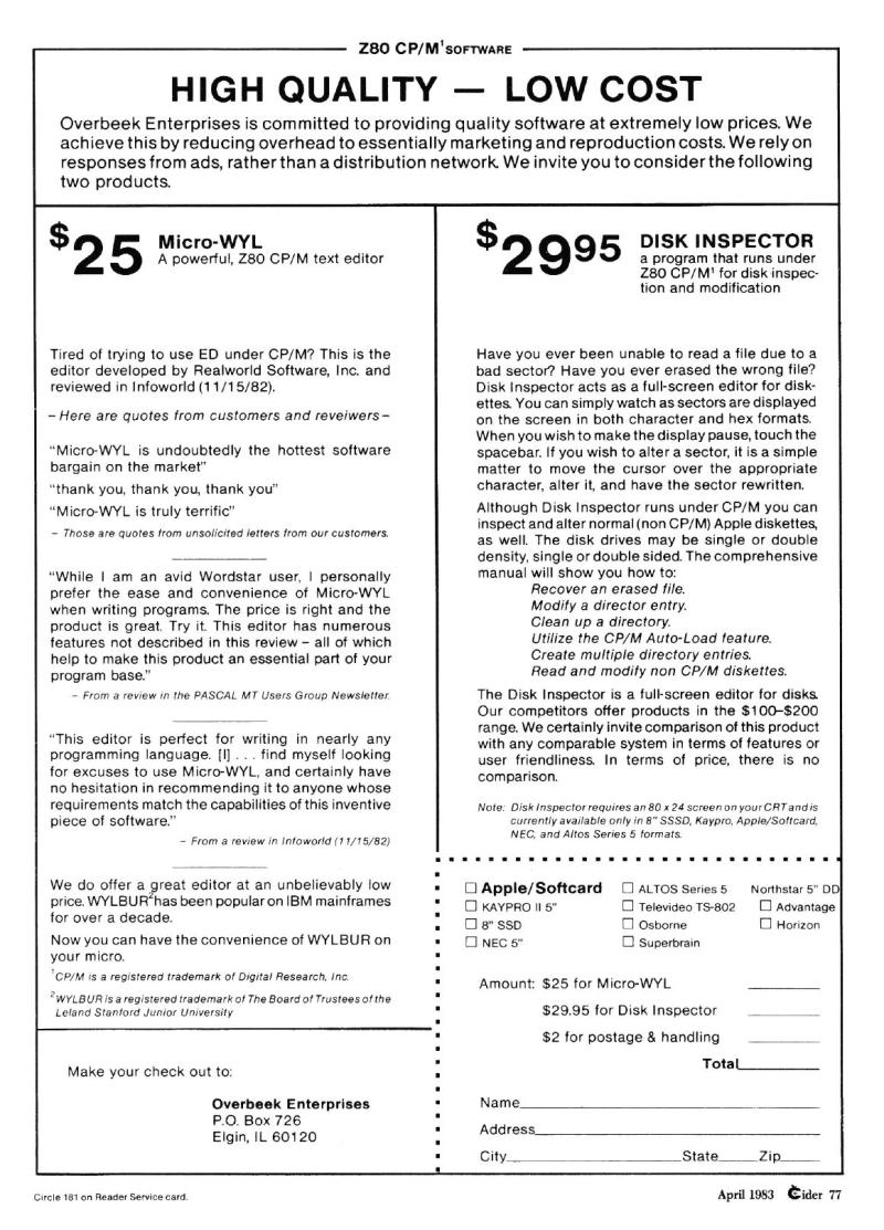 InCider198304 — page 77