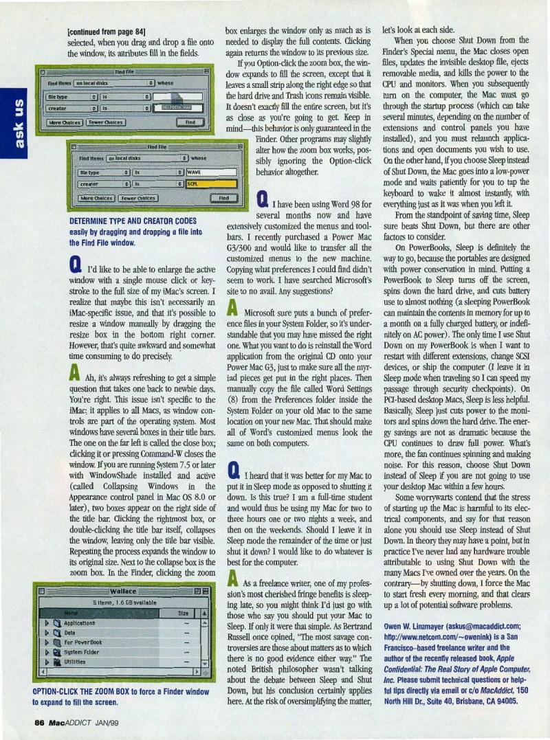 MacAddict 029 199901 — page 88