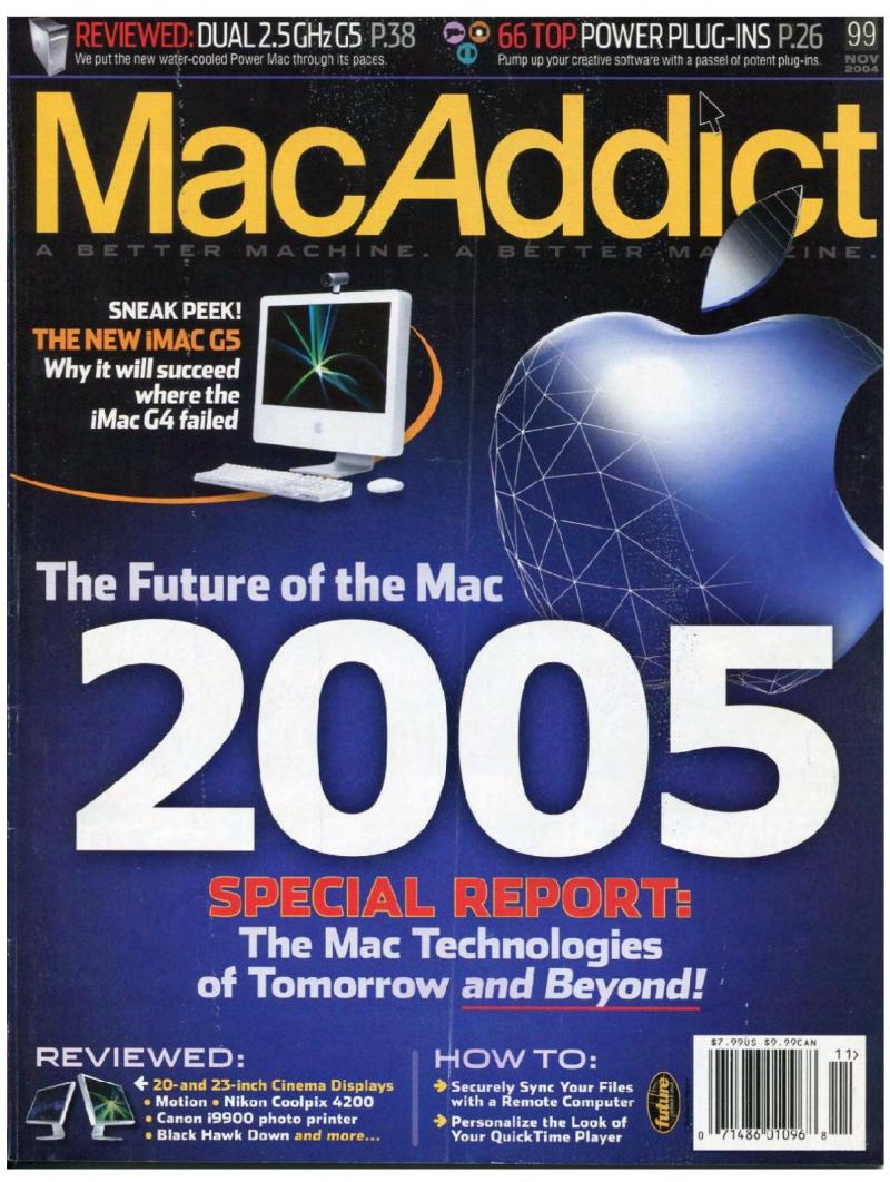 MacAddict 099 200411 — page 1