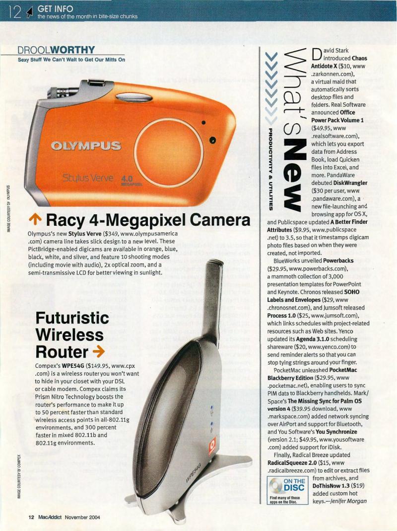MacAddict 099 200411 — page 14