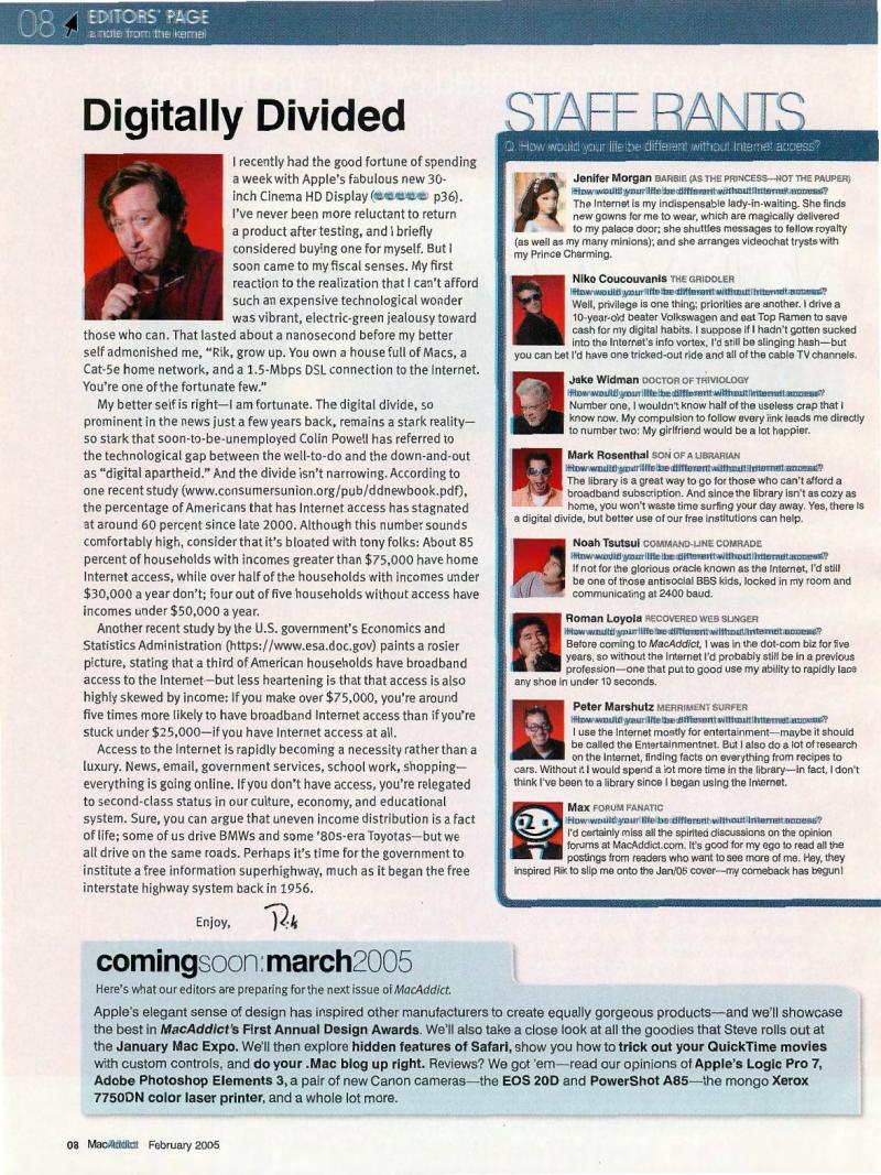 MacAddict 102 200502 — page 10