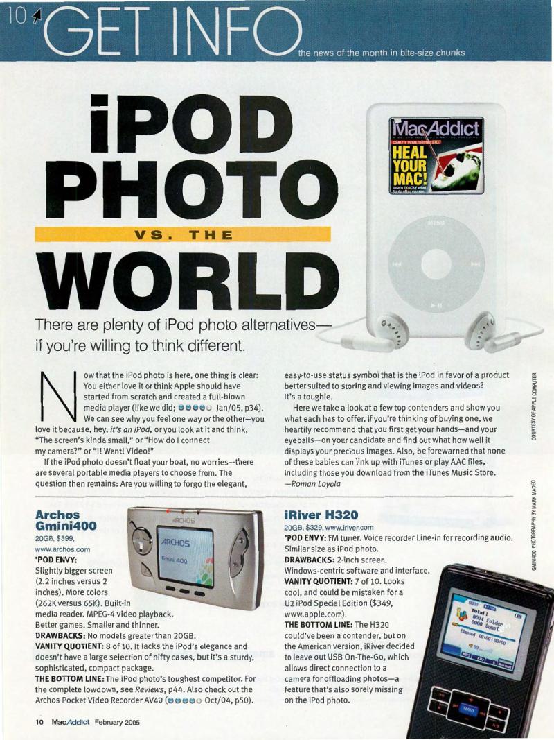 MacAddict 102 200502 — page 12