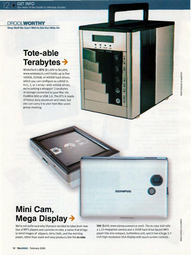 MacAddict 102 200502 — page 14