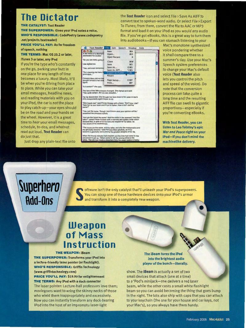 MacAddict 102 200502 — page 27