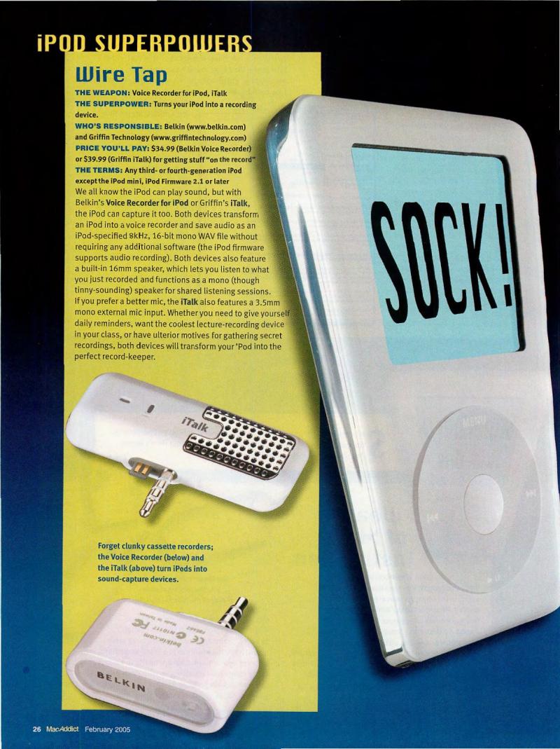 MacAddict 102 200502 — page 28