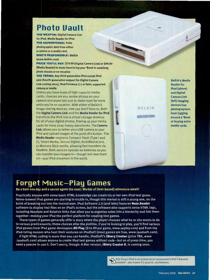 MacAddict 102 200502 — page 29