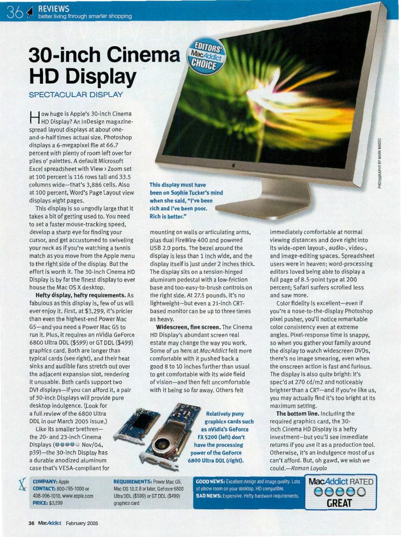 MacAddict 102 200502 — page 38