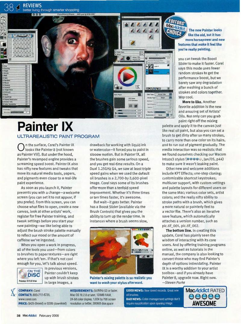 MacAddict 102 200502 — page 40