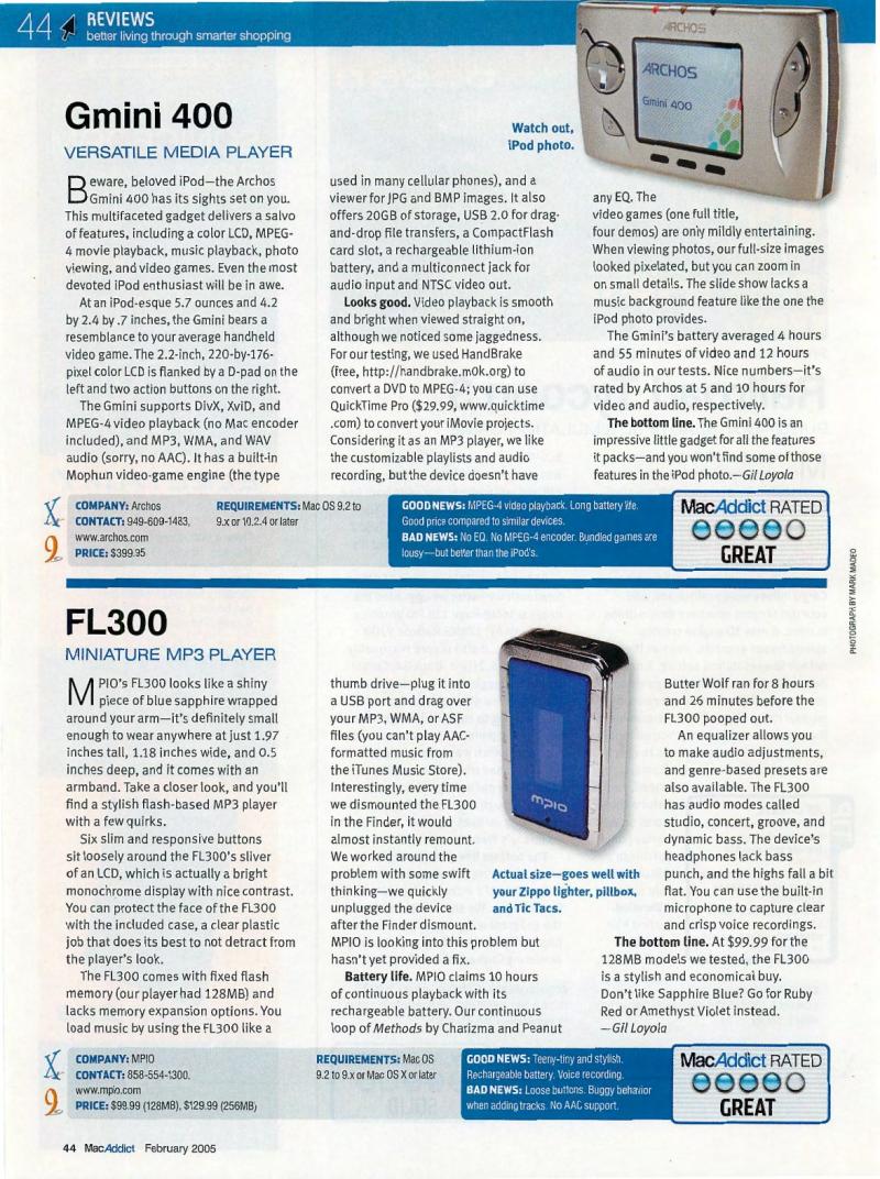 MacAddict 102 200502 — page 46