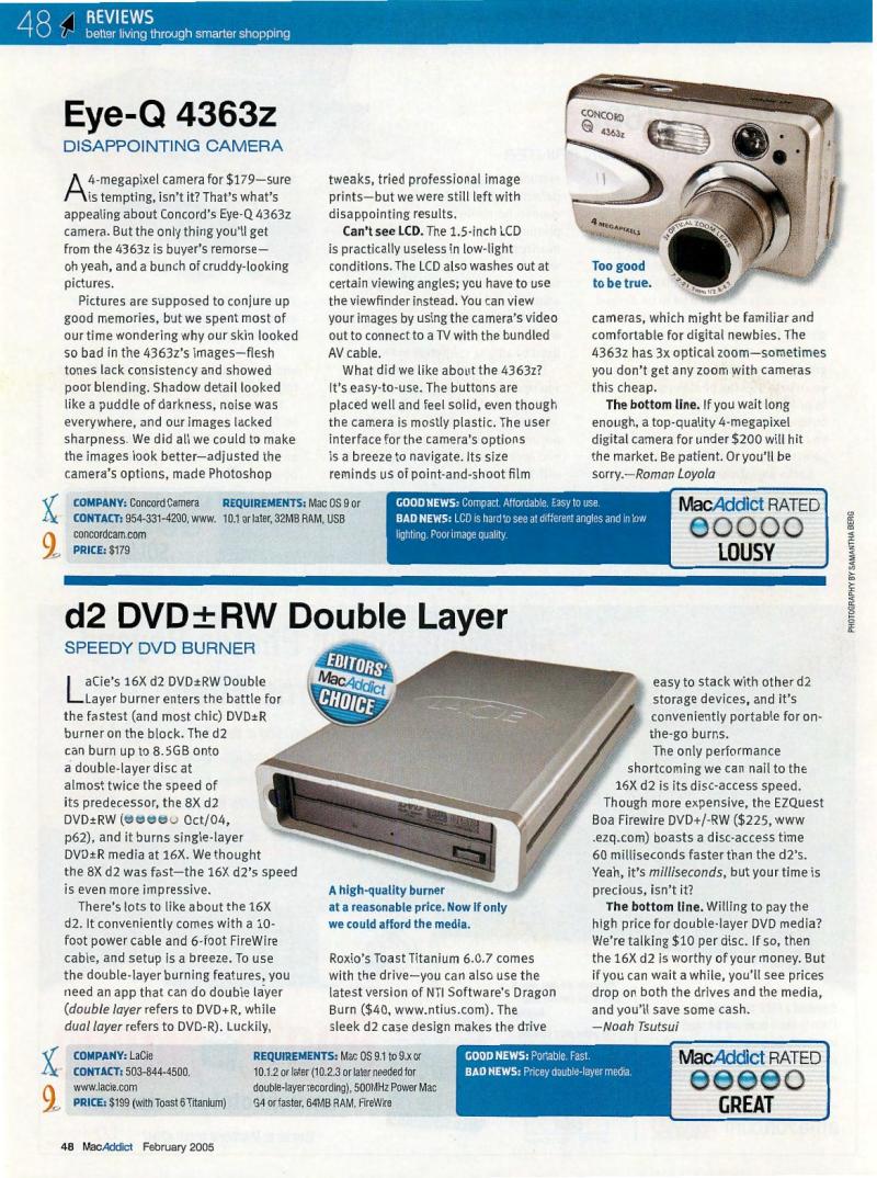 MacAddict 102 200502 — page 50