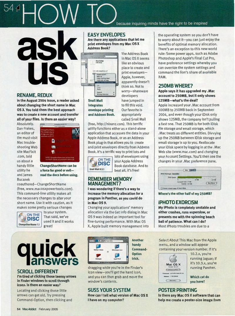 MacAddict 102 200502 — page 56
