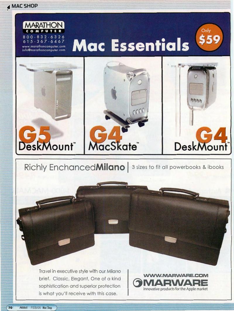 MacAddict 102 200502 — page 72