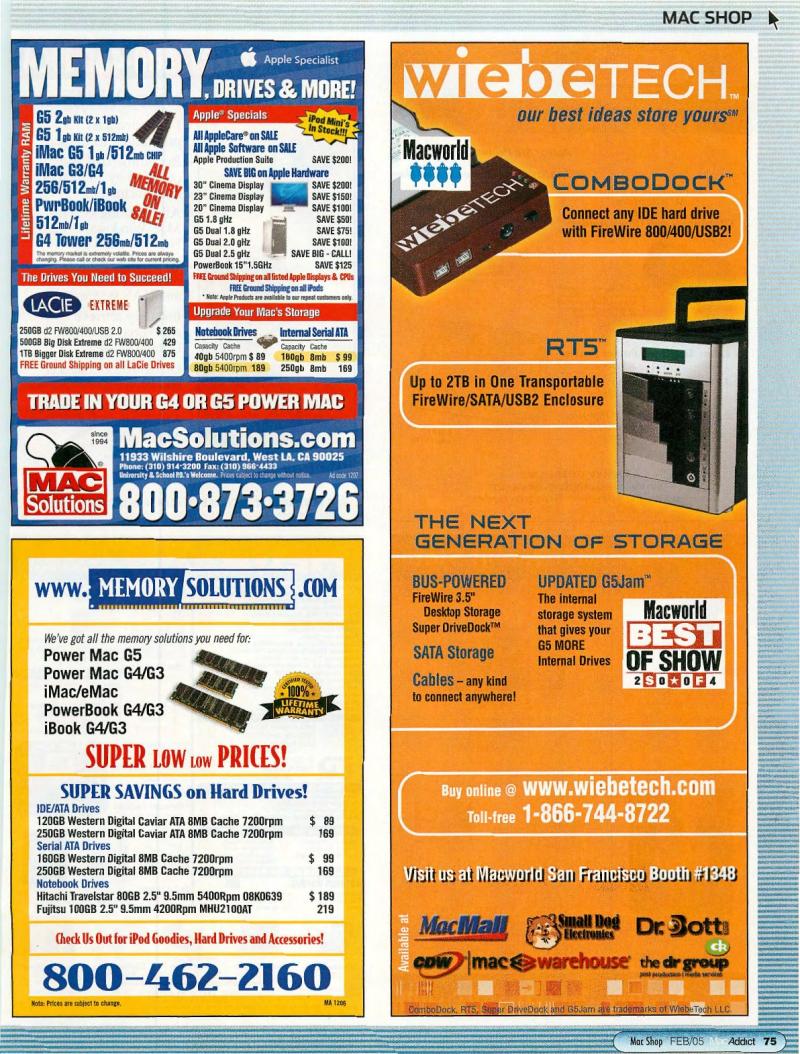 MacAddict 102 200502 — page 77