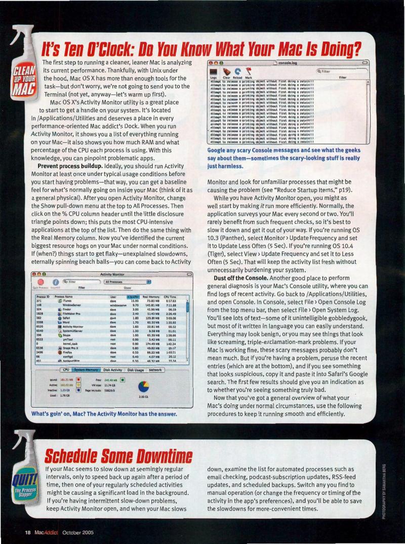 MacAddict 110 200510 — page 20