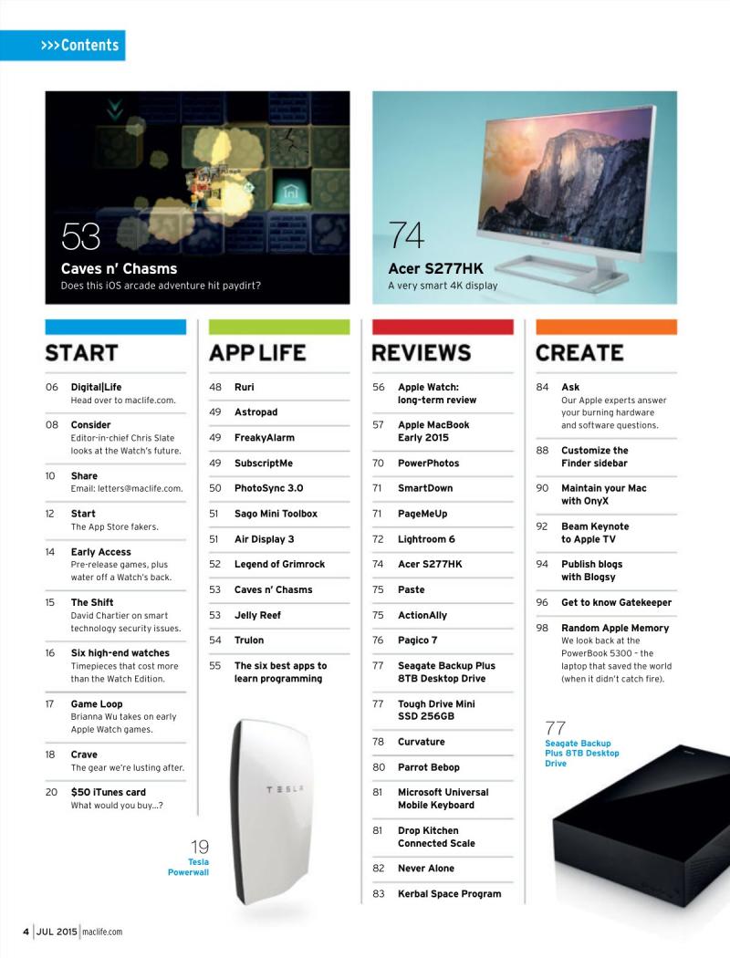 MacLife July 2015 USA — page 4