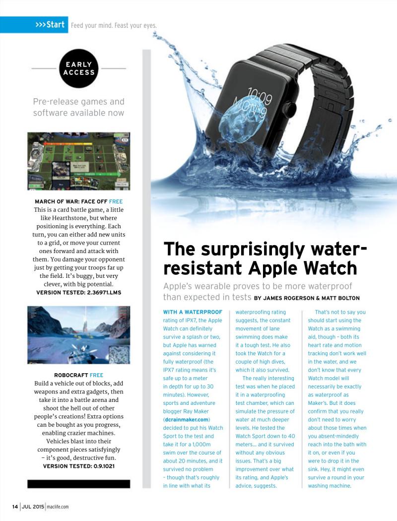 MacLife July 2015 USA — page 14