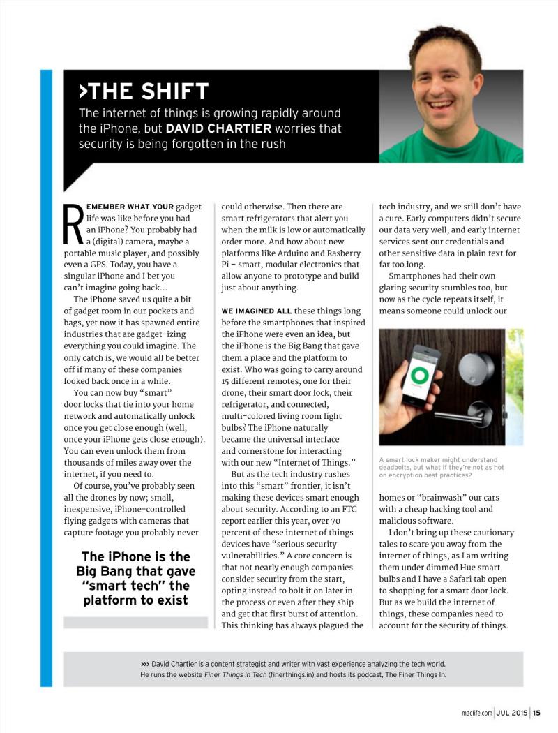 MacLife July 2015 USA — page 15