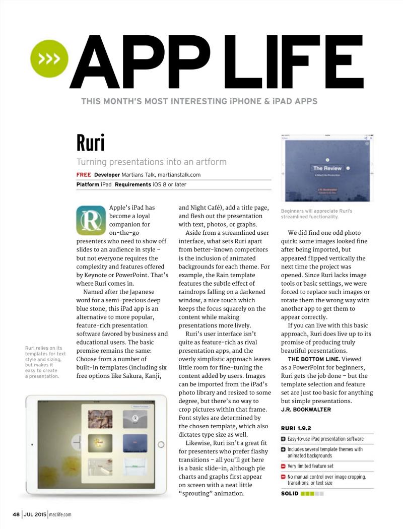 MacLife July 2015 USA — page 48