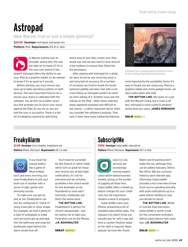 MacLife July 2015 USA — page 49