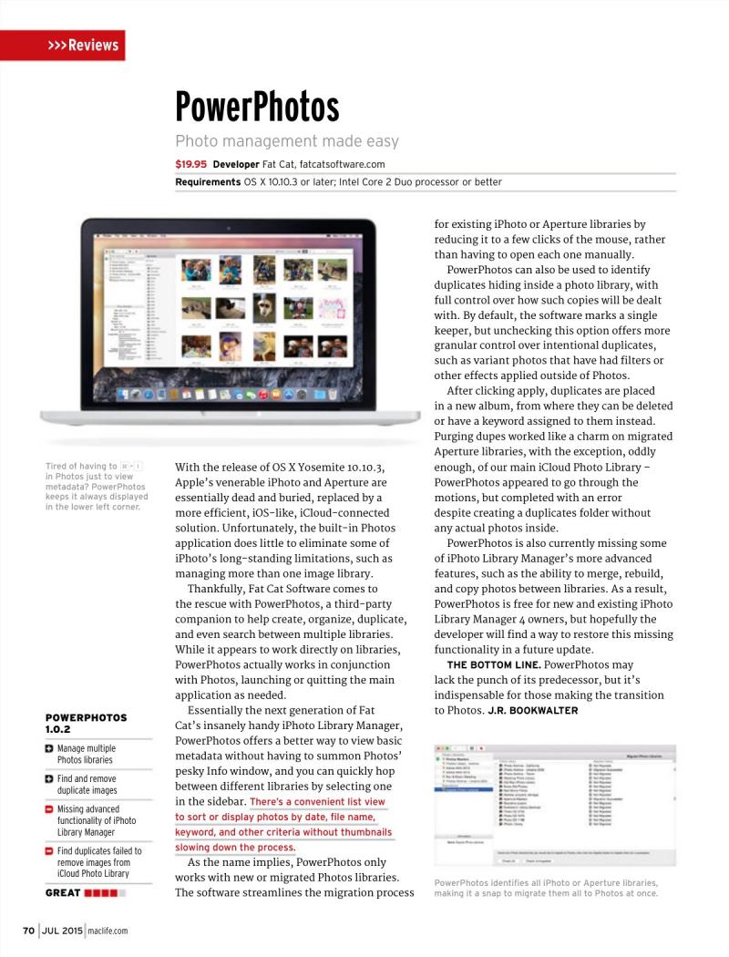 MacLife July 2015 USA — page 70