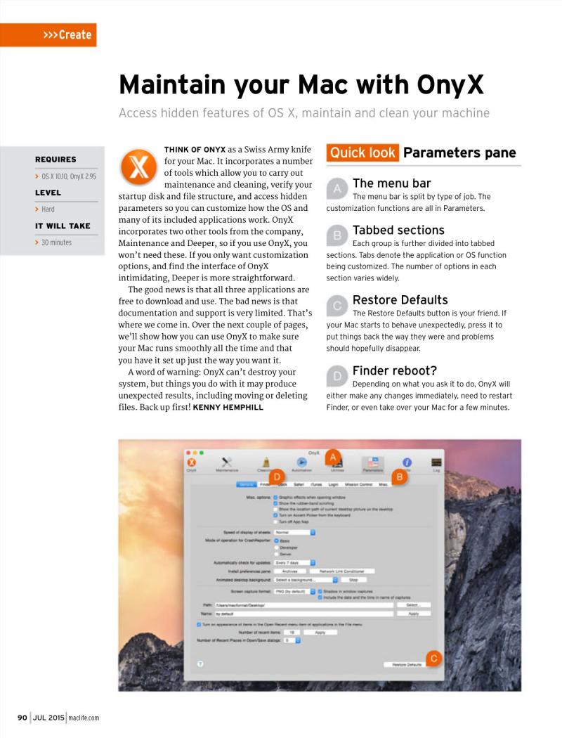 MacLife July 2015 USA — page 90