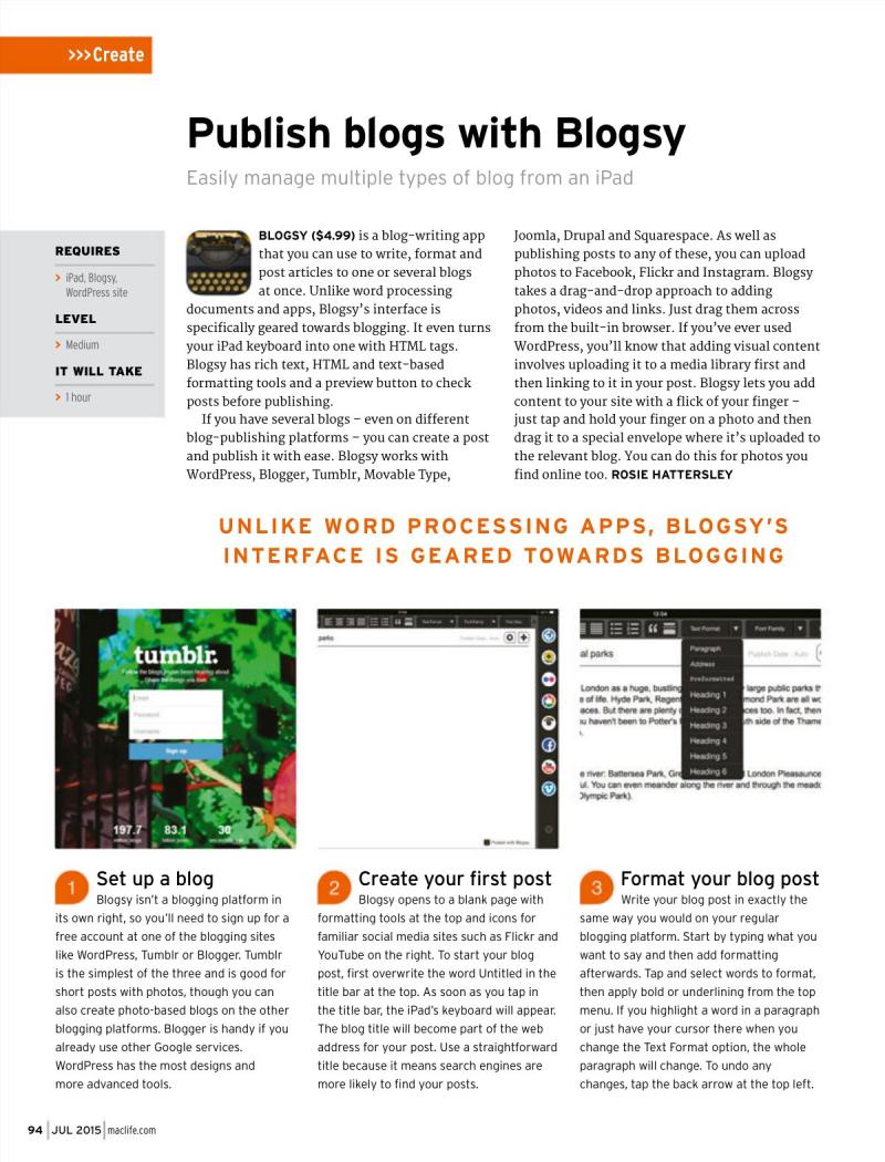 MacLife July 2015 USA — page 94