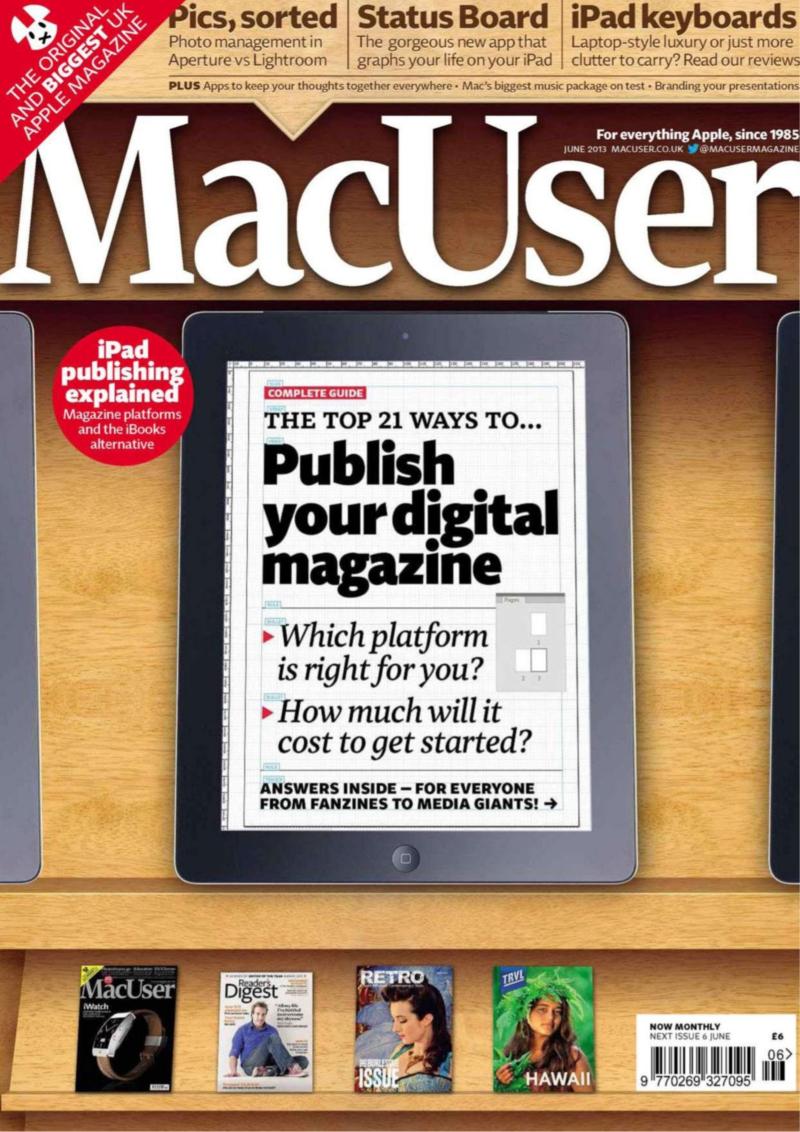 MacUser Magazine June 2013 — page 1
