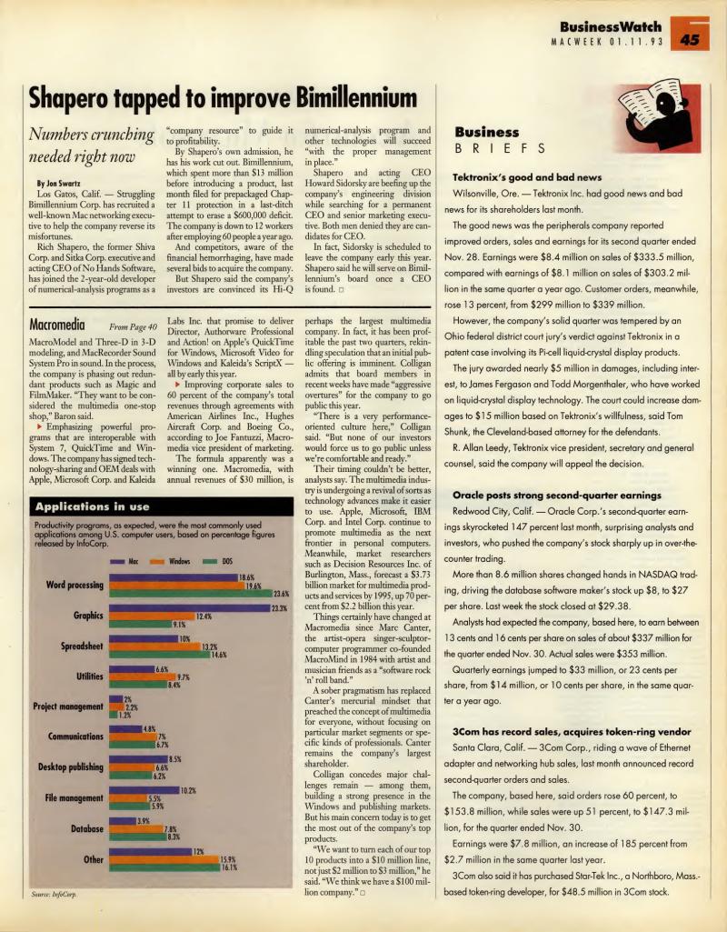 MacWEEKV07N02 — page 45