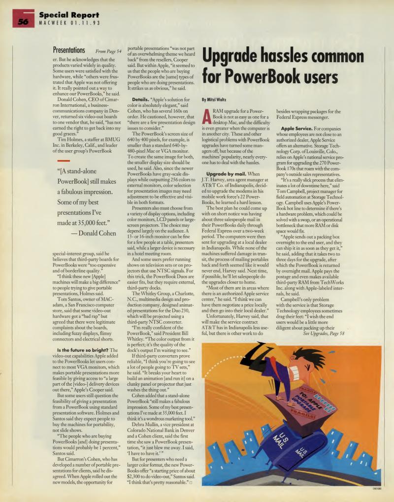 MacWEEKV07N02 — page 56