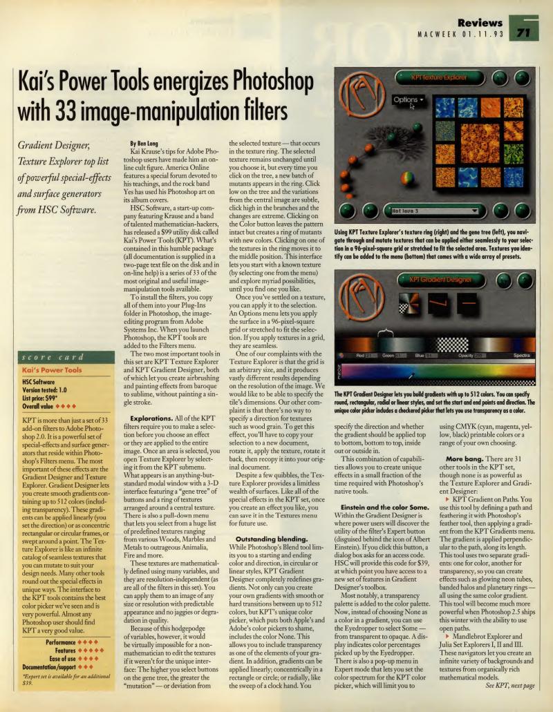 MacWEEKV07N02 — page 71