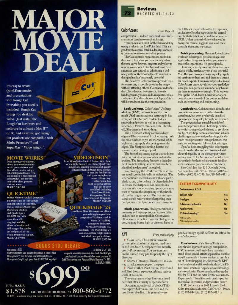 MacWEEKV07N02 — page 72